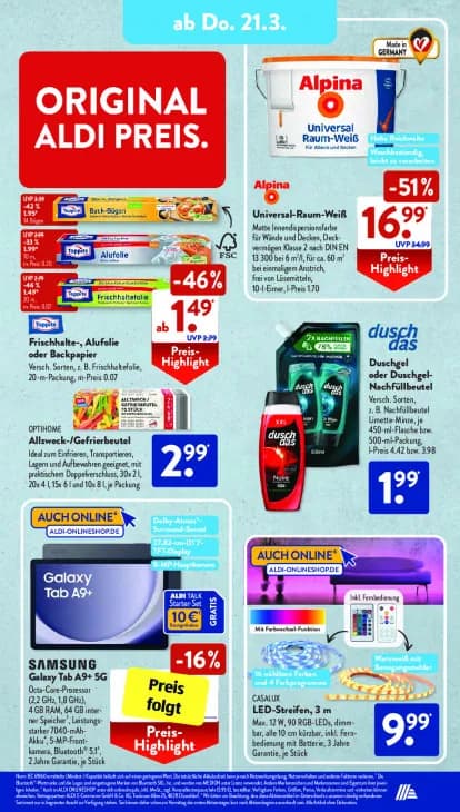 Allzweck-/Gefrierbeutel