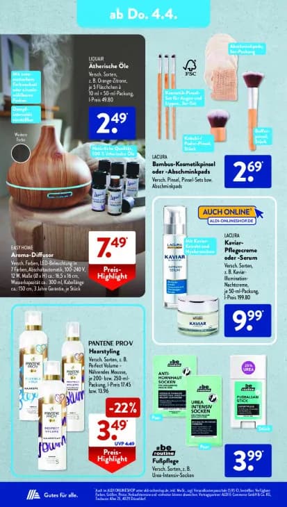 Bambus-Kosmetikpinsel oder -Abschminkpads