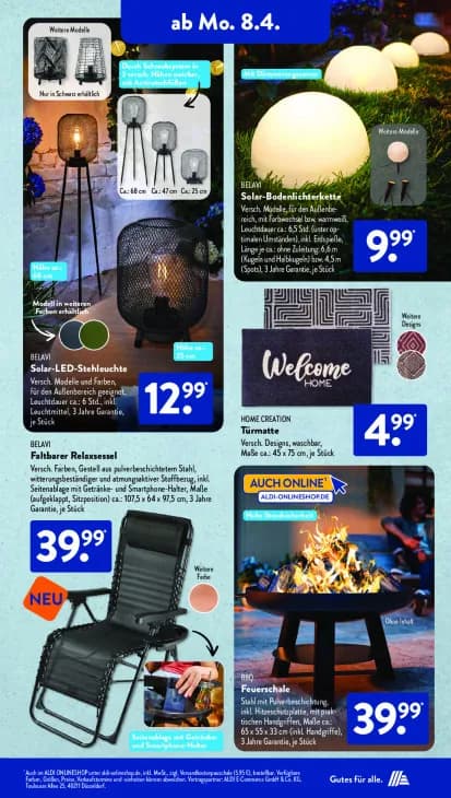 Solar-Bodenlichterkette