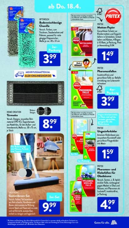 Pheromon- und Klebefallen für Obstbäume