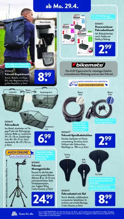 Fahrradsattel mit Gel