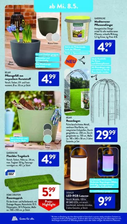 Mediterraner Pflanzendünger