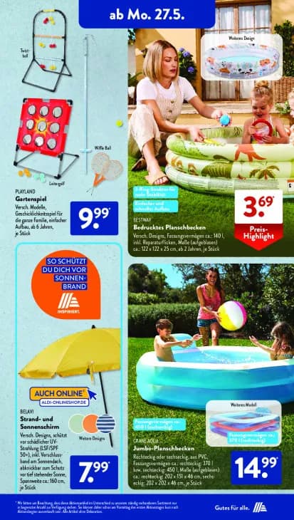 Strand- und Sonnenschirm