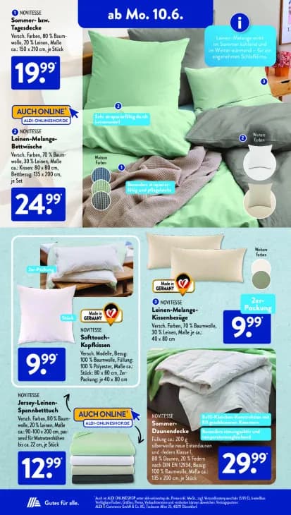 Softtouch-Kopfkissen