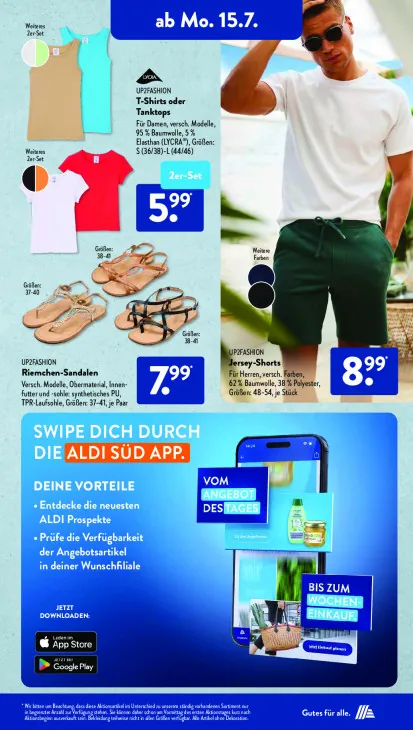 T-Shirts oder Tanktops