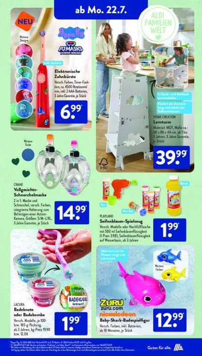 Vollgesichts-Schnorchelmaske