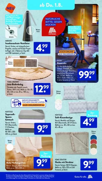 Insektenschutz-Ventilator