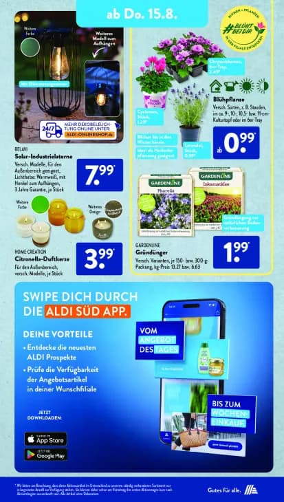 Citronella-Duftkerze