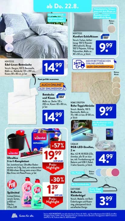 Edel-Linon-Bettwäsche