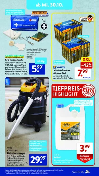 Asche- und Grobschmutzsauger