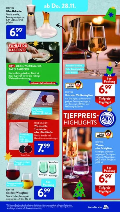 Stiellose Weingläser