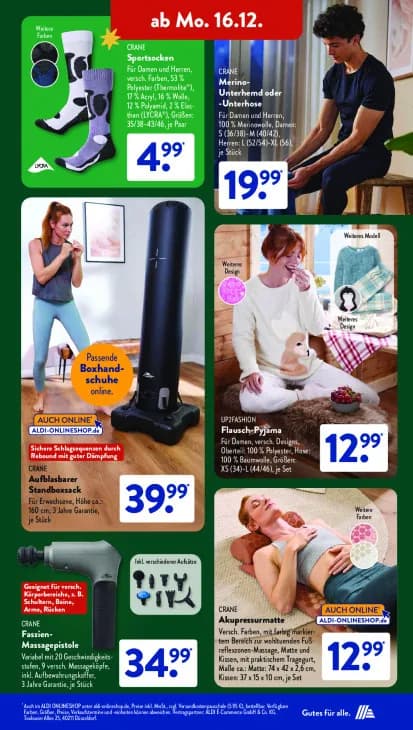 Merino-Unterhemd oder -Unterhose