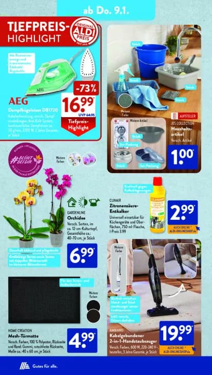 Zitronensäure-Entkalker