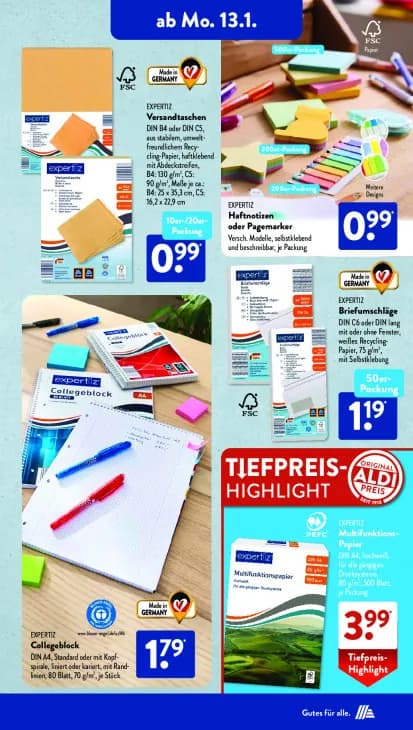 Multifunktions-Papier