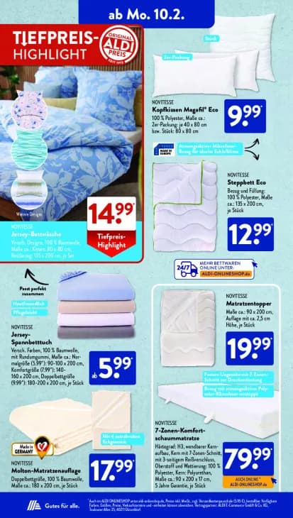 Molton-Matratzenauflage