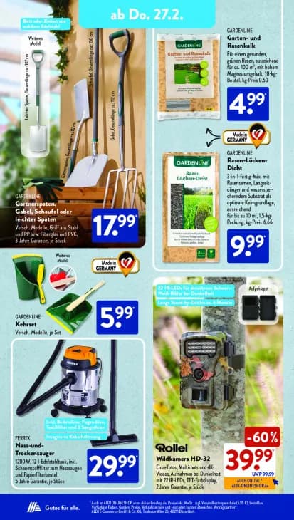 Garten- und Rasenkalk