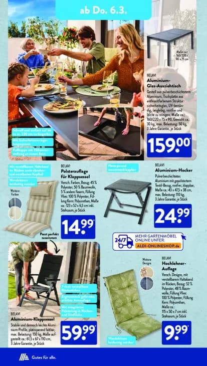 Aluminium-Glas-Ausziehtisch