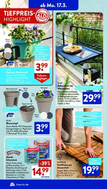 Holzfliesen aus Akazienholz