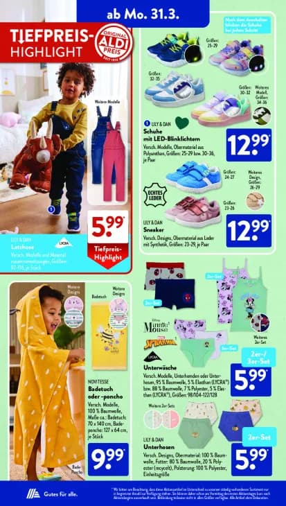 Schuhe mit LED-Blinklichtern