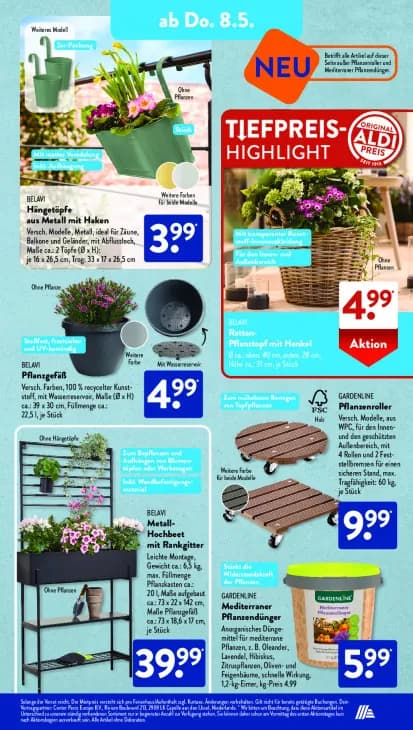 Mediterraner Pflanzendünger