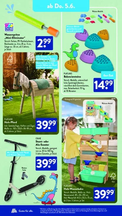 Wasserspritze „Mini-Eliminator“