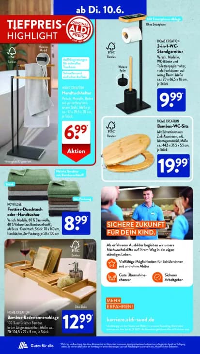 Bambus-Badewannenablage