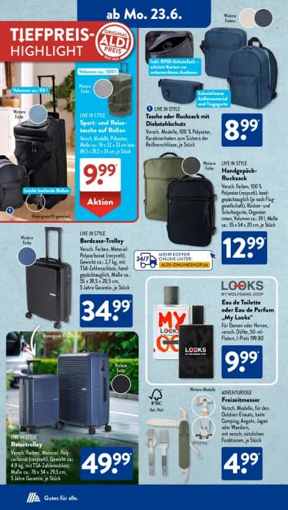 Tasche oder Rucksack mit Diebstahlschutz