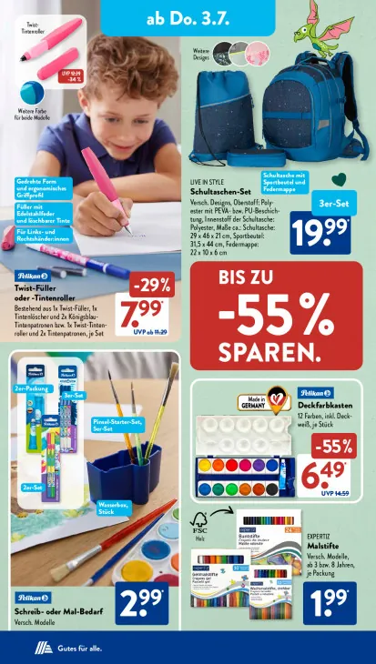 Schreib- oder Mal-Bedarf