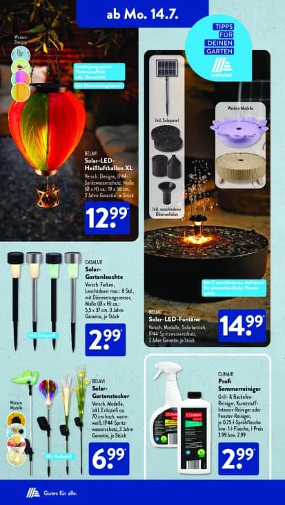 Profi Sommerreiniger