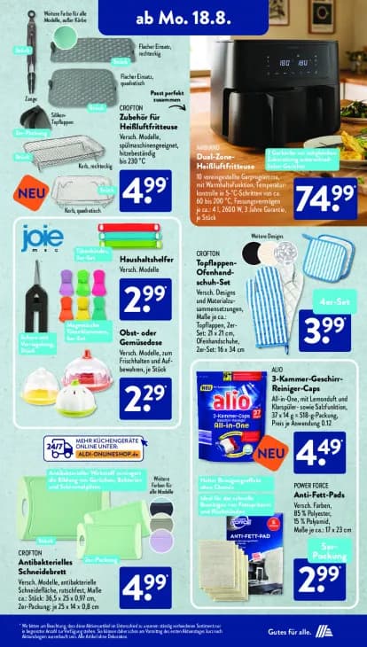 Topflappen-Ofenhandschuh-Set