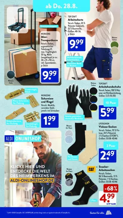 Scharniere und Riegel