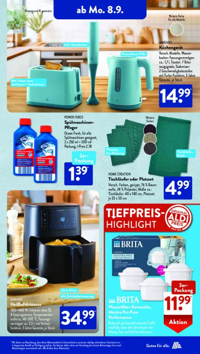 Tischläufer oder Platzset