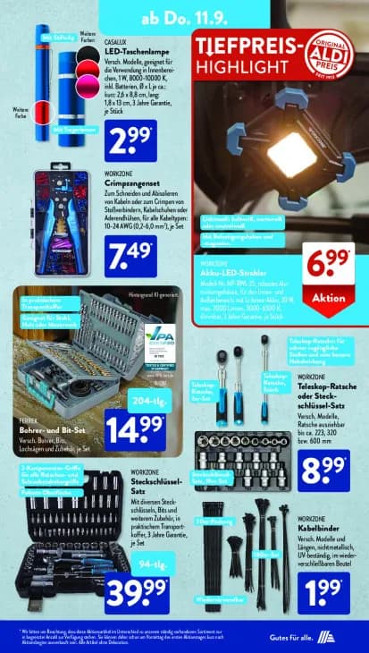 Teleskop-Ratsche oder Steckschlüssel-Satz