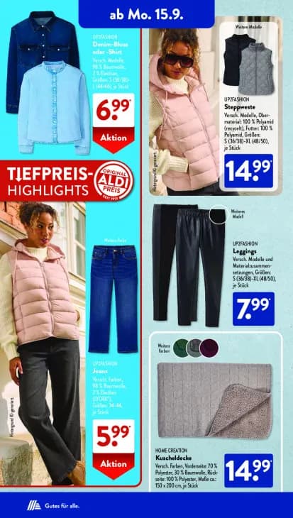 Denim-Bluse oder -Shirt