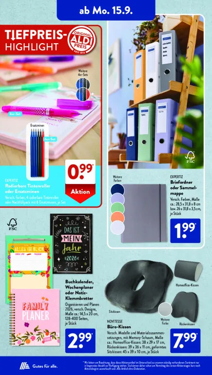 Radierbare Tintenroller oder Ersatzminen