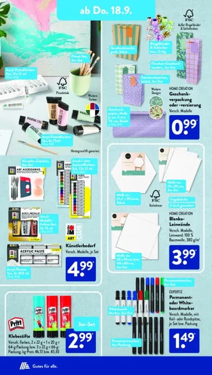 Geschenkverpackung oder -verzierung