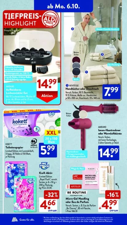 Handtücher oder Duschtuch