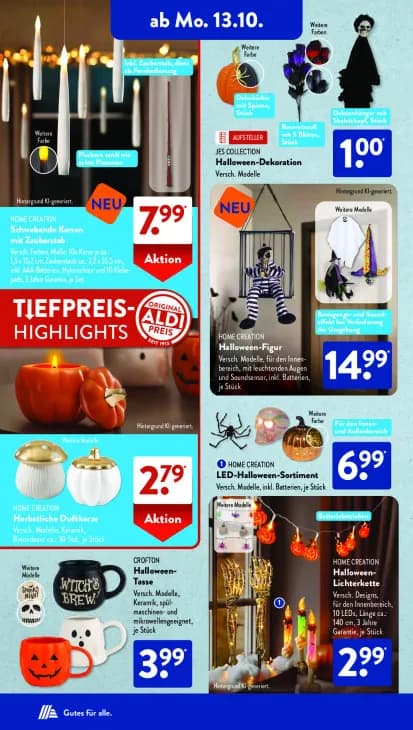 Herbstliche Duftkerze