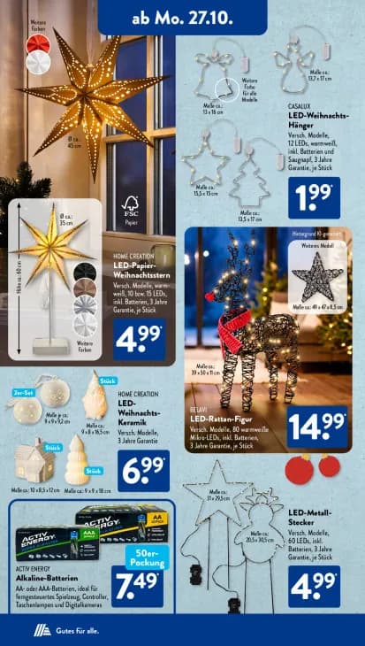 LED-Weihnachts-Hänger