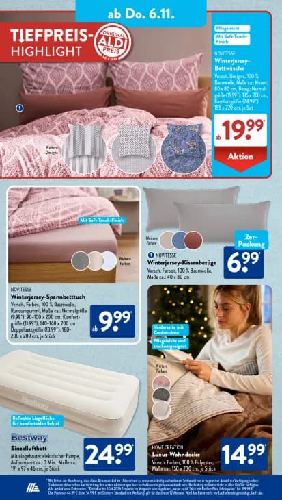 Winterjersey-Spannbetttuch