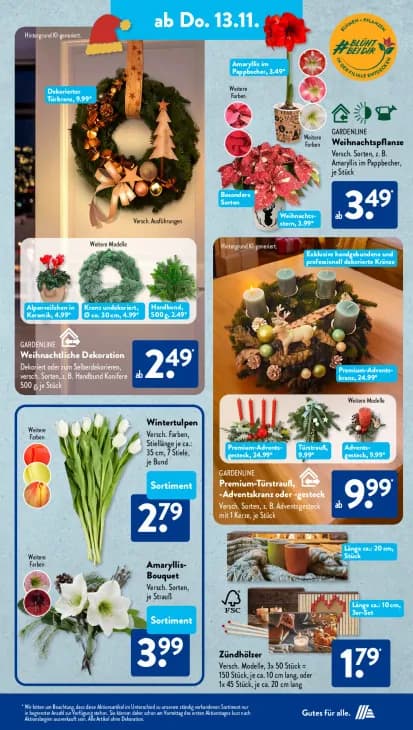 Weihnachtliche Dekoration