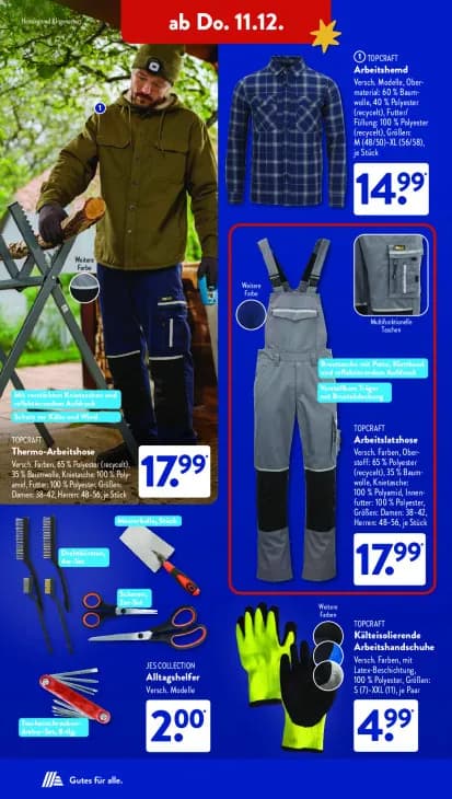 Kälteisolierende Arbeitshandschuhe