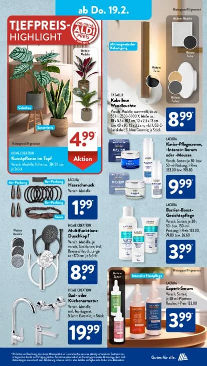 Kabellose Wandleuchte