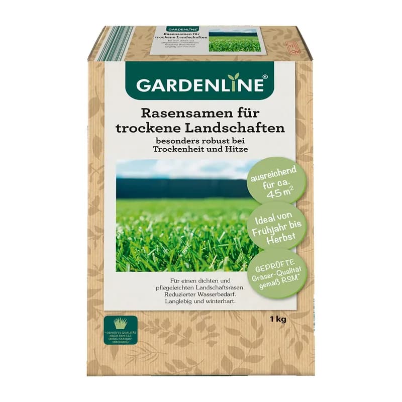 Rasensamen für trockene Landschaften