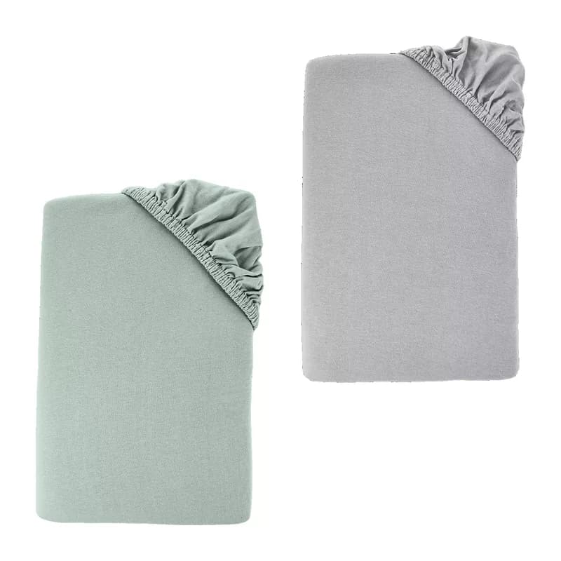 Jersey-Spannbetttuch, B x L: ca. 90–100 x 200 cm
