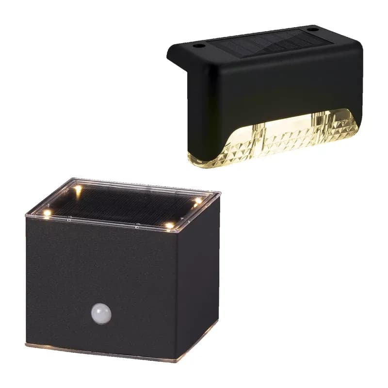 LED-Solar-Wandleuchte