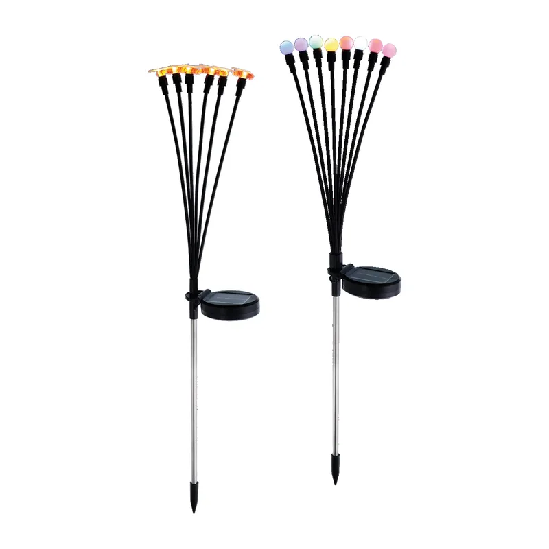 Schwingende LED-Solar-Gartenleuchte