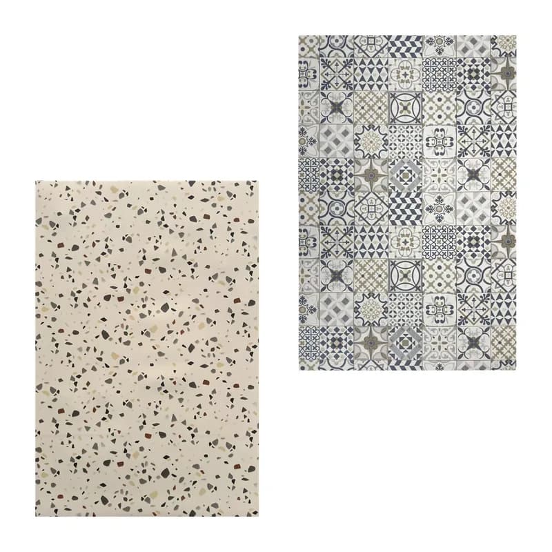 Vintage-Vinylteppich